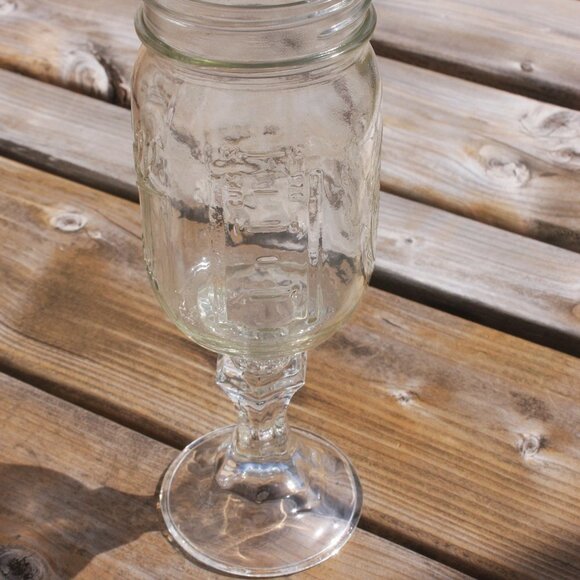 Ball Mason Jar Wine Glass Rednek Wine Glass - Picture 4 of 6